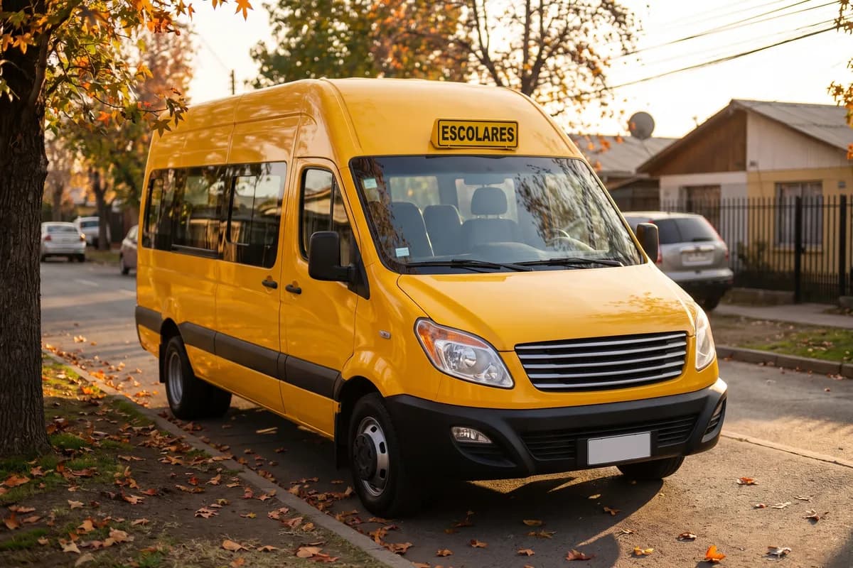 Furgón de Transporte Escolar Quintero